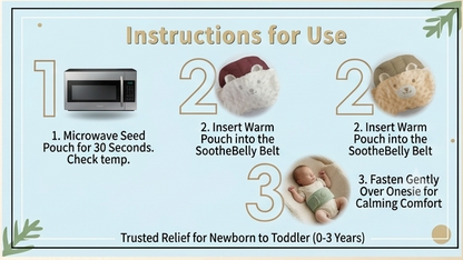 SootheBelly Calming Heat Wrap